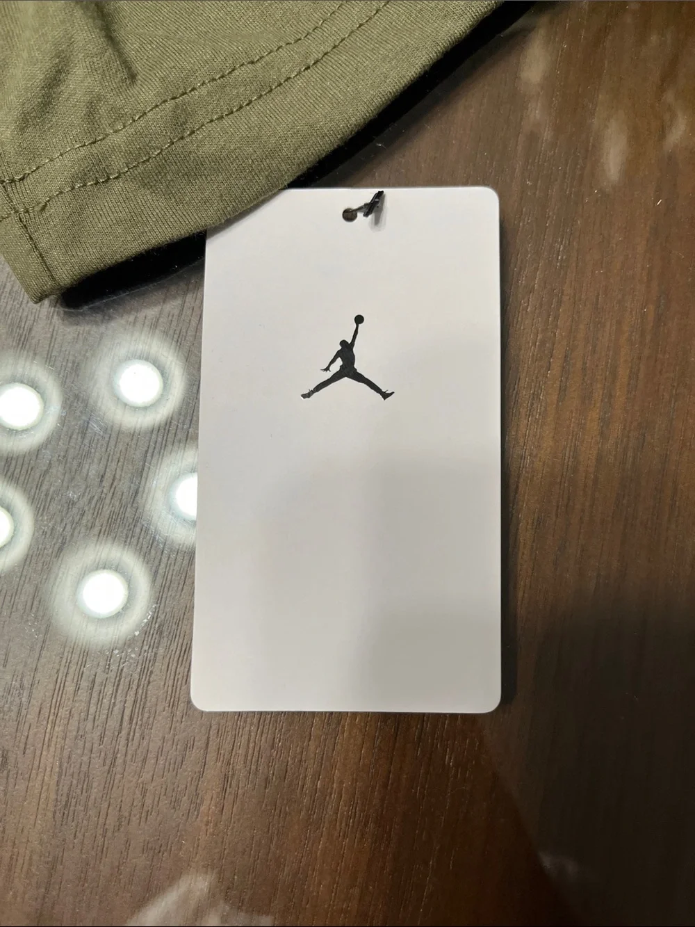 Jordan Olive Green Short Sleeve Jumpman Graphic Tee